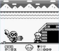 une photo d'Ã©cran de Kid Dracula sur Nintendo Game Boy